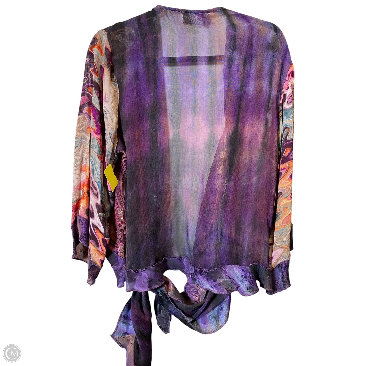 Cardigan By Clothes Mentor In Multi-colored, Size: Osfm