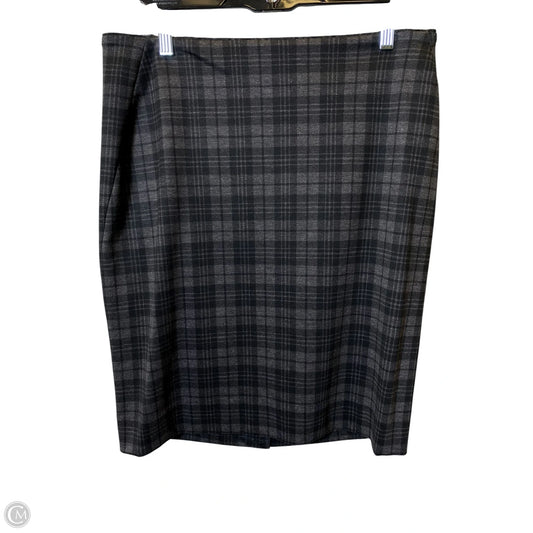 Skirt Mini & Short By White House Black Market In Plaid Pattern, Size: 12