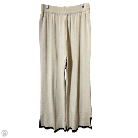 Pants Lounge By Clothes Mentor In Beige, Size: L