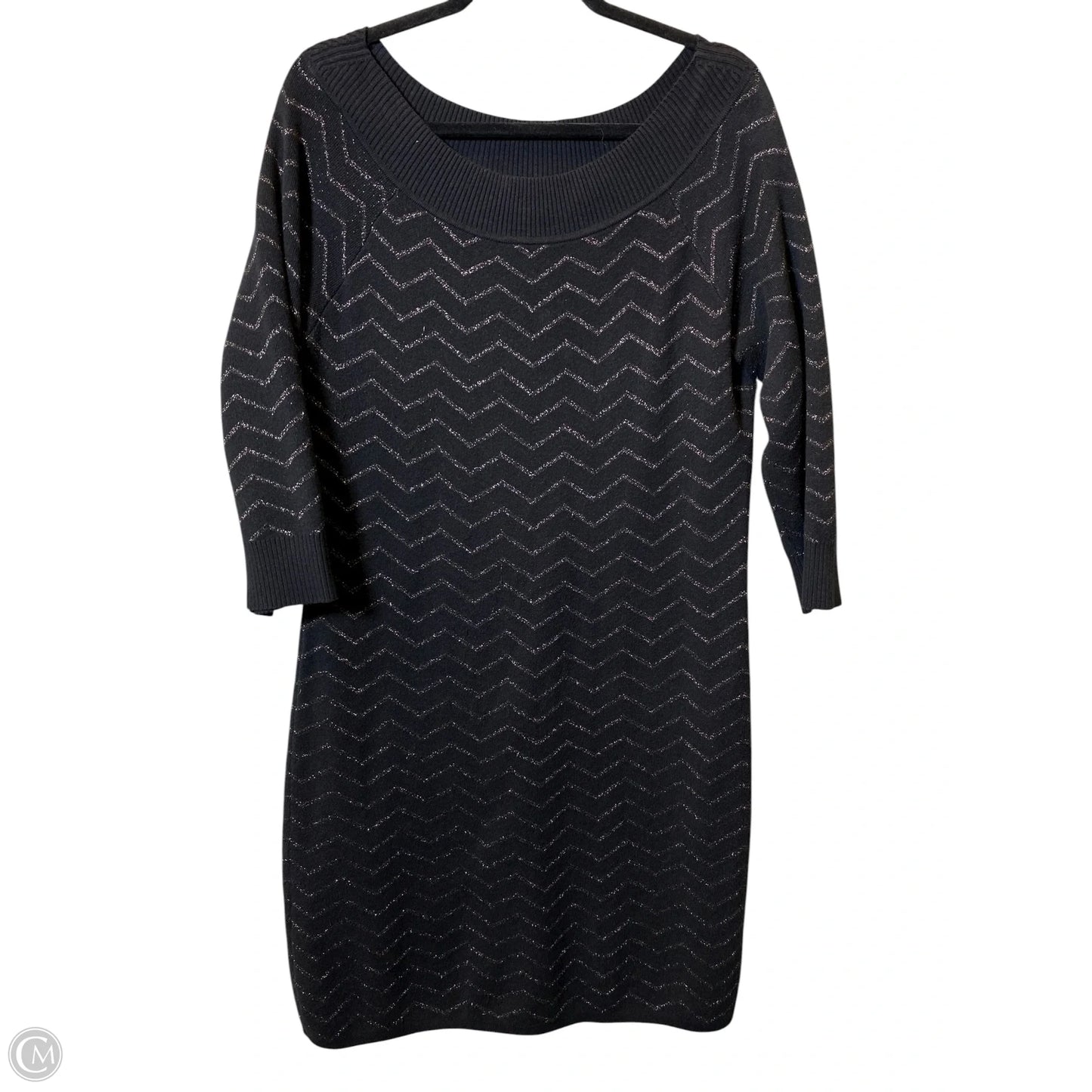 Dress Sweater By White House Black Market In Black, Size: Xl