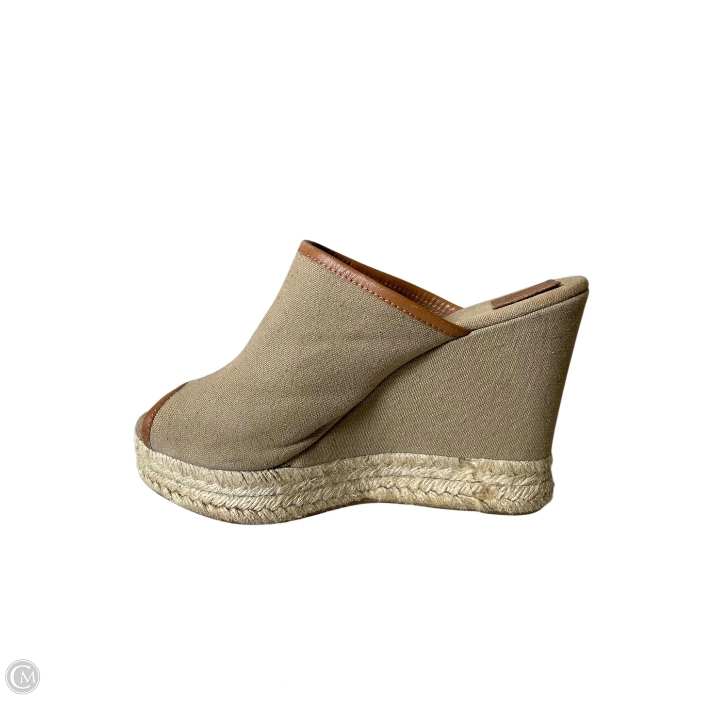 Sandals Designer By Tory Burch In Beige, Size: 8.5