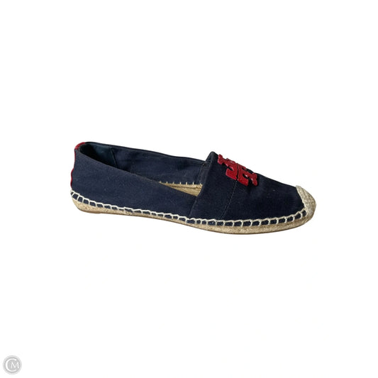 Shoes Designer By Tory Burch In Blue & Red, Size: 8