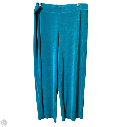 Pants Lounge By Chicos In Teal, Size: L