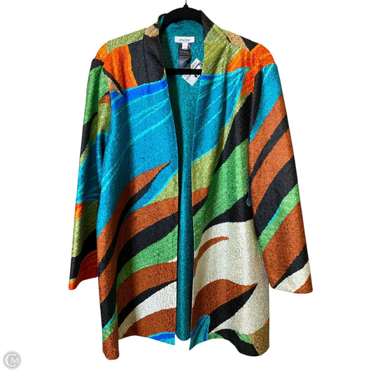 Cardigan By Chicos In Multi-colored, Size: L