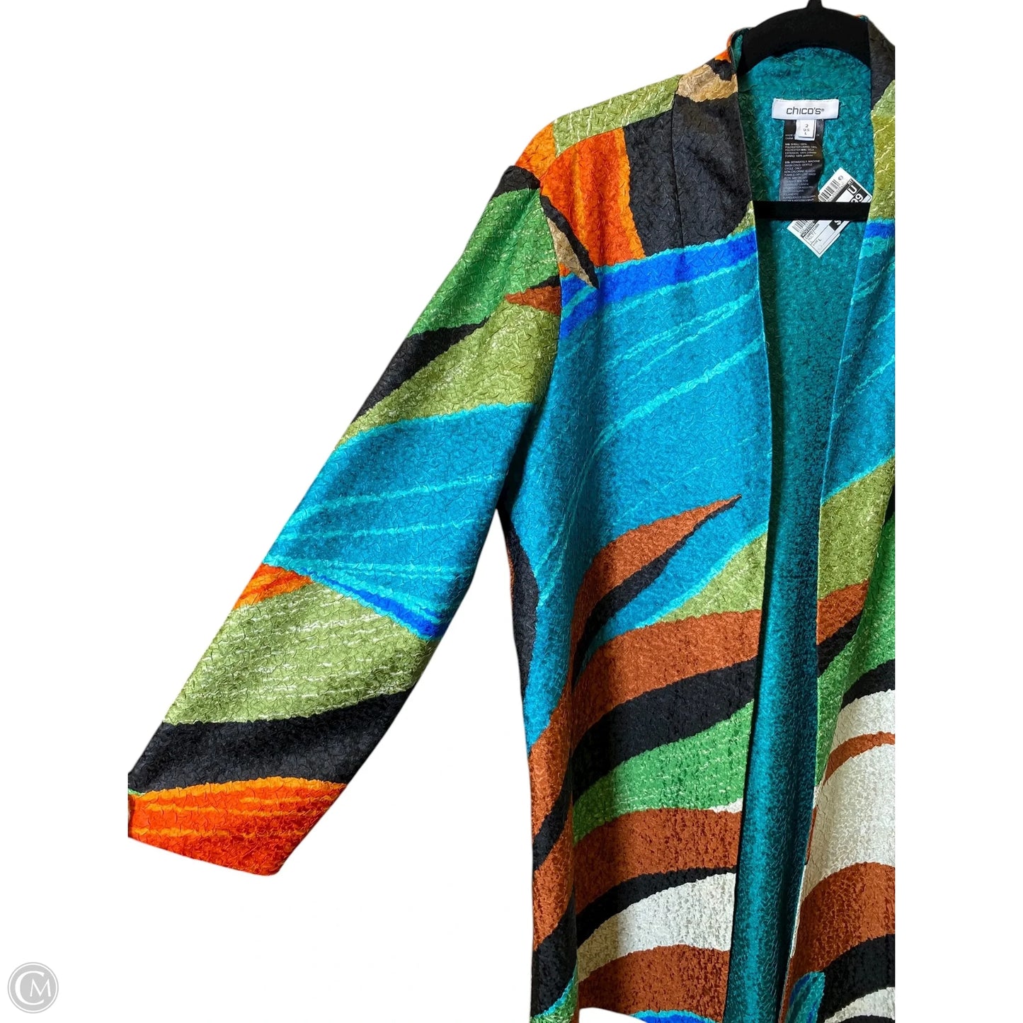 Cardigan By Chicos In Multi-colored, Size: L