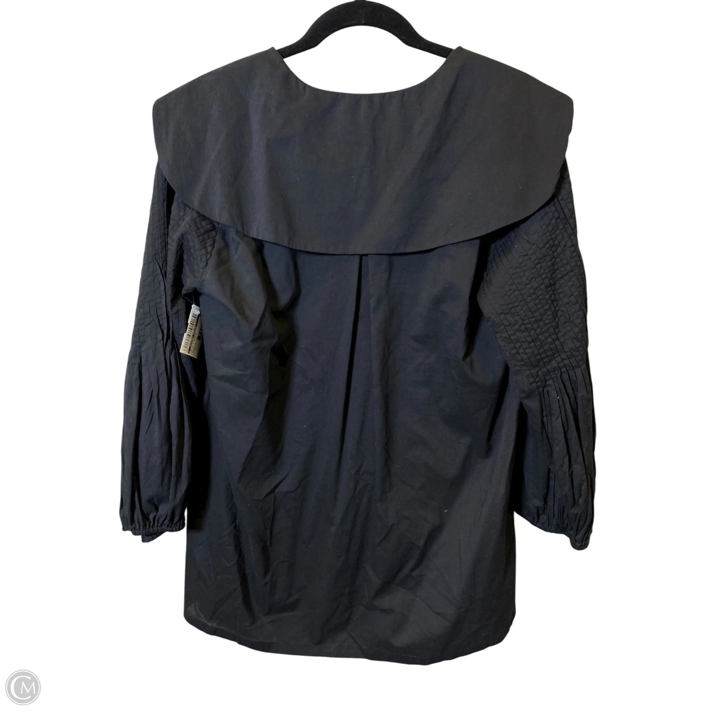 Top 3/4 Sleeve By Clothes Mentor In Black, Size: M