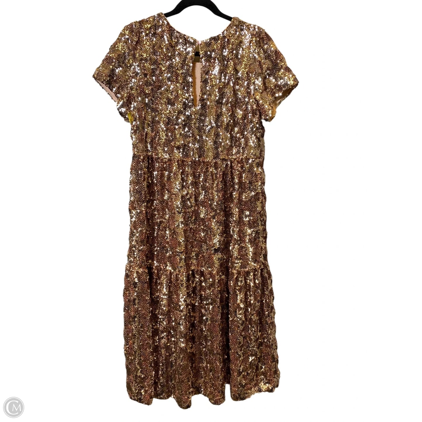 Dress Party Long By Maeve In Gold, Size: S