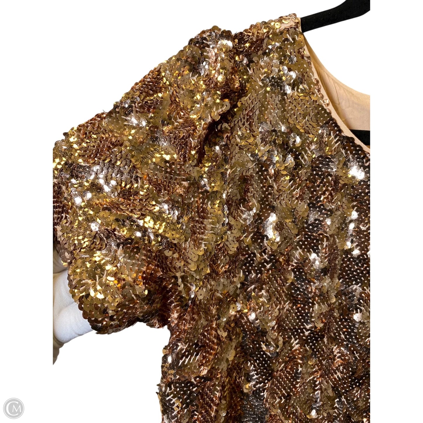 Dress Party Long By Maeve In Gold, Size: S