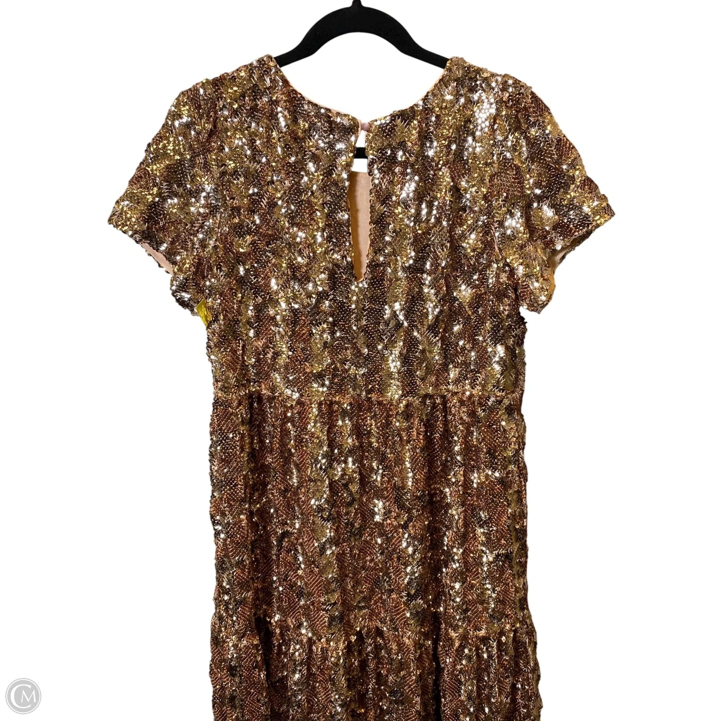 Dress Party Long By Maeve In Gold, Size: S