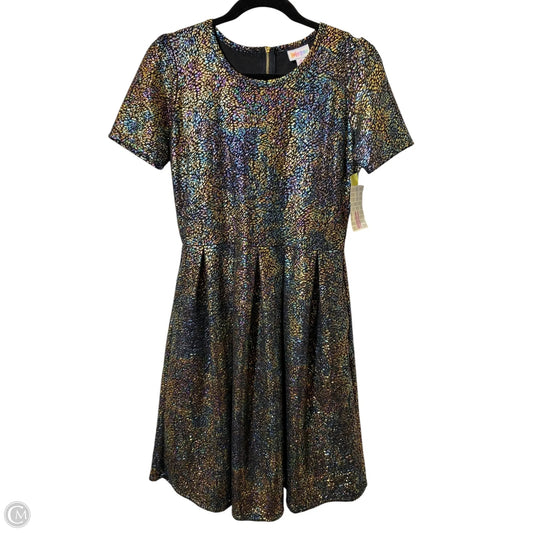 Dress Casual Short By Lularoe In Multi-colored, Size: M