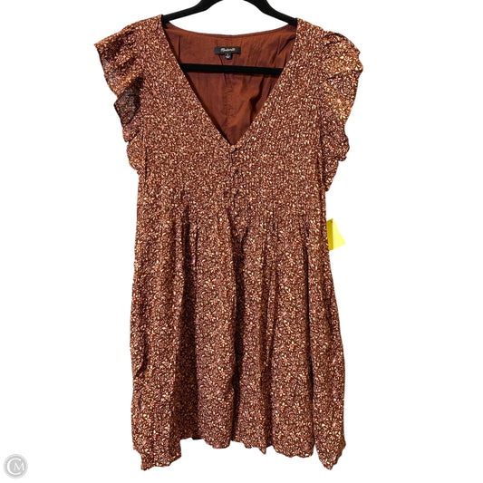 Dress Casual Short By Madewell In Orange, Size: S