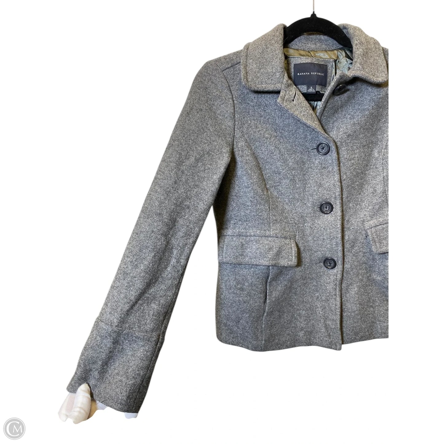 Jacket Other By Banana Republic In Grey, Size: S