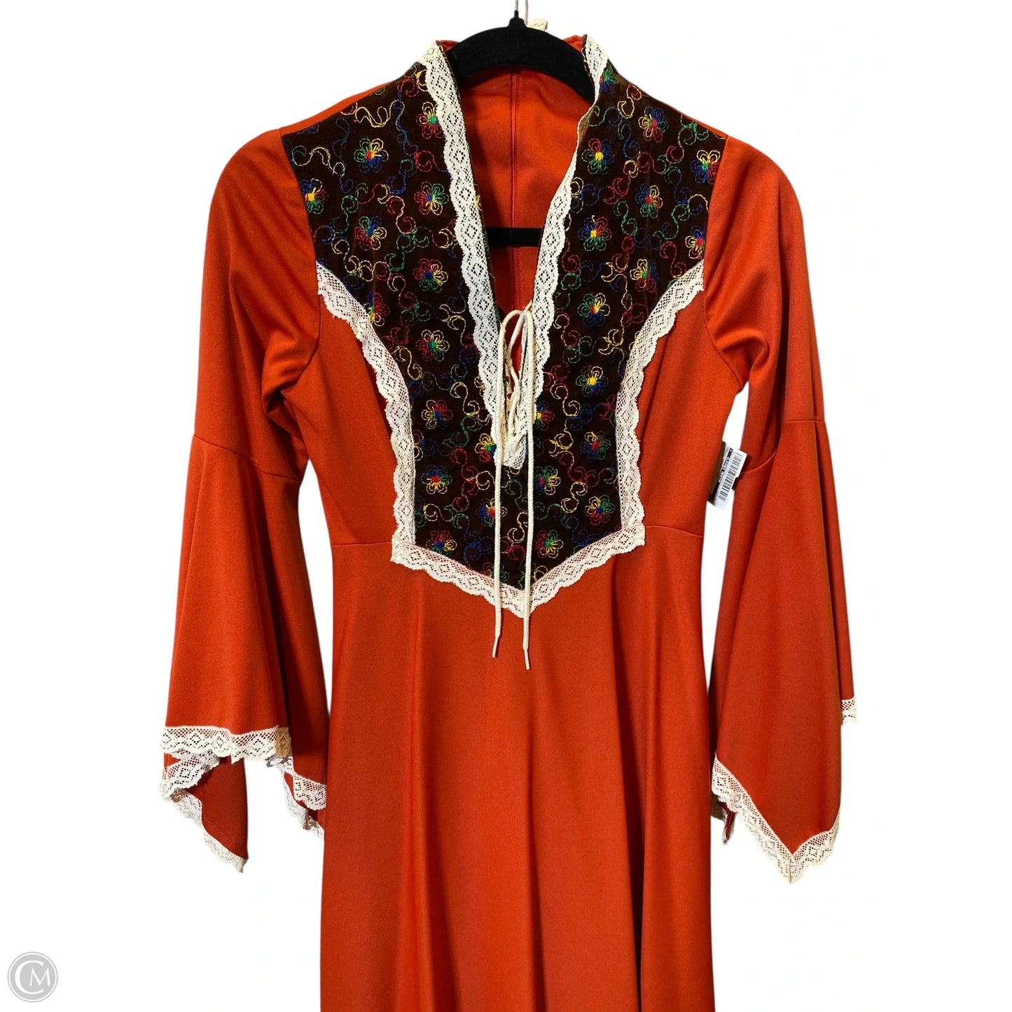 Dress Casual Maxi By Clothes Mentor In Orange, Size: S