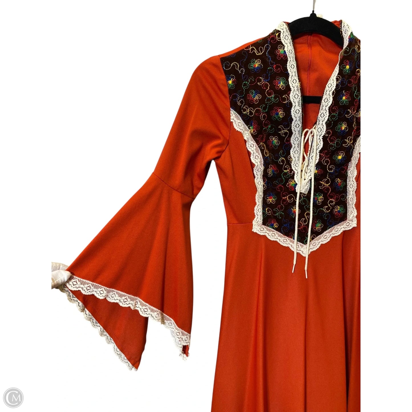 Dress Casual Maxi By Clothes Mentor In Orange, Size: S