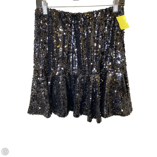 Skirt Mini & Short By Versona In Black, Size: 6