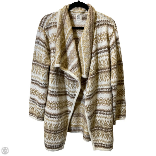 Sweater Cardigan By Good Hart In Multi-colored, Size: S