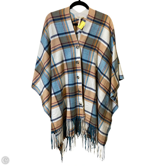 Shawl By Matilda Jane In Plaid Pattern, Size: Osfm