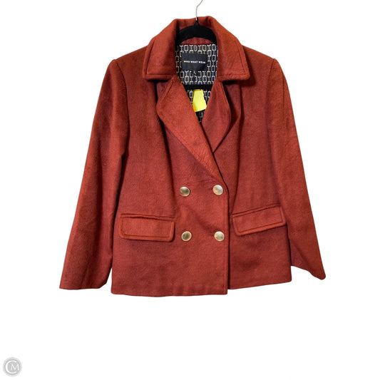 Jacket Other By Who What Wear In Brown, Size: S