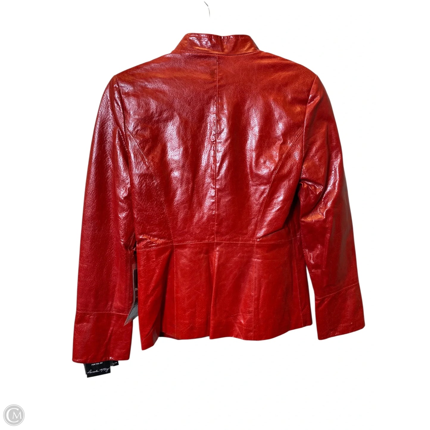 Jacket Moto By Pamela Mccoy In Red, Size: Xs