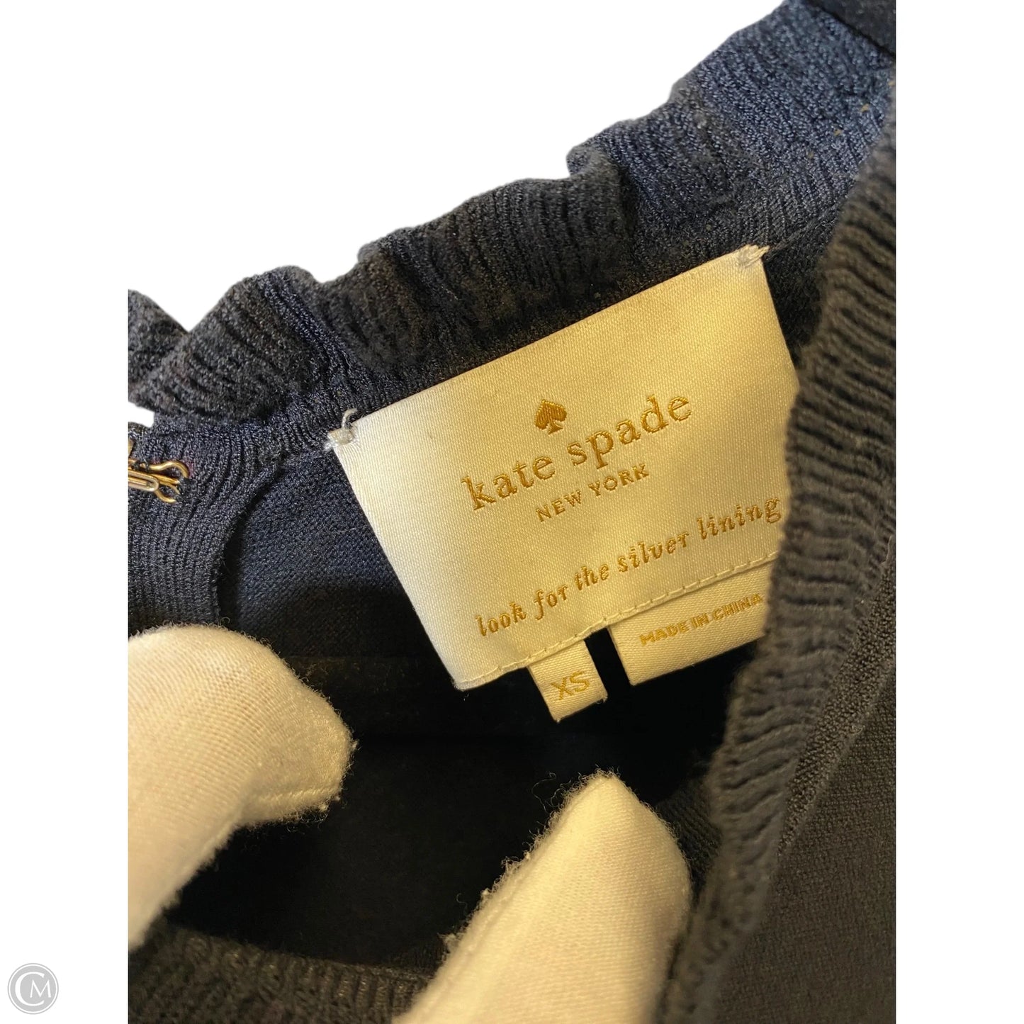 Dress Designer By Kate Spade In Black, Size: Xs