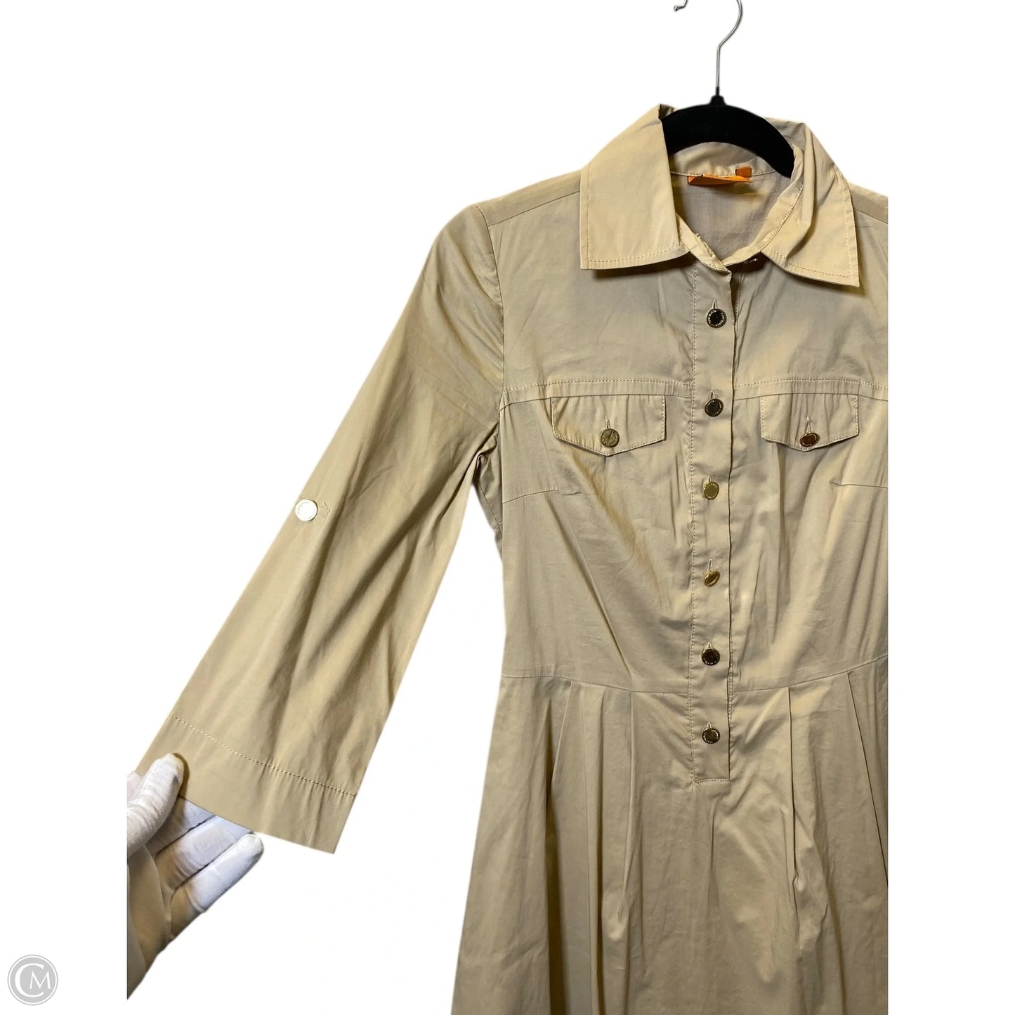 Dress Designer By Tory Burch In Beige, Size: 0