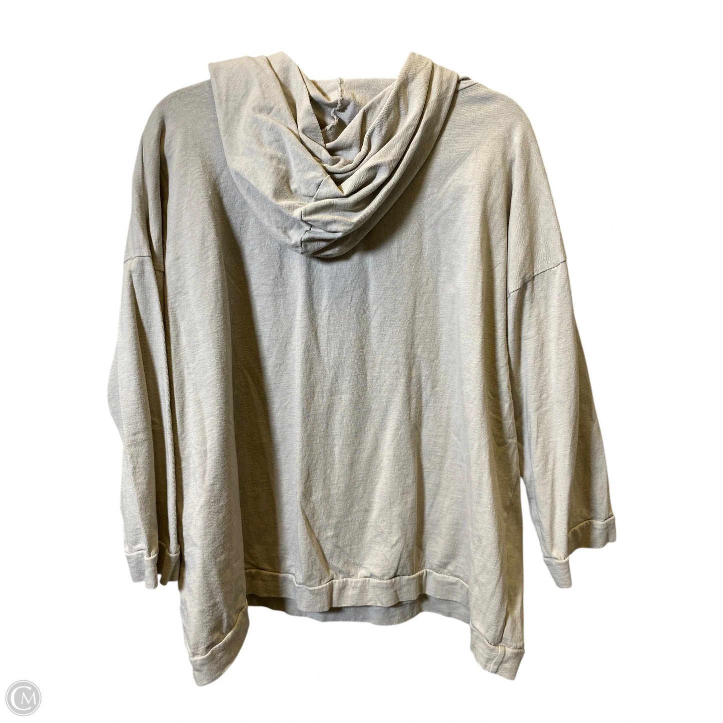Sweatshirt Hoodie By Bryn Walker In Beige, Size: S