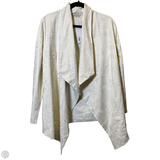 Jacket Moto By Soft Surroundings In Cream, Size: M