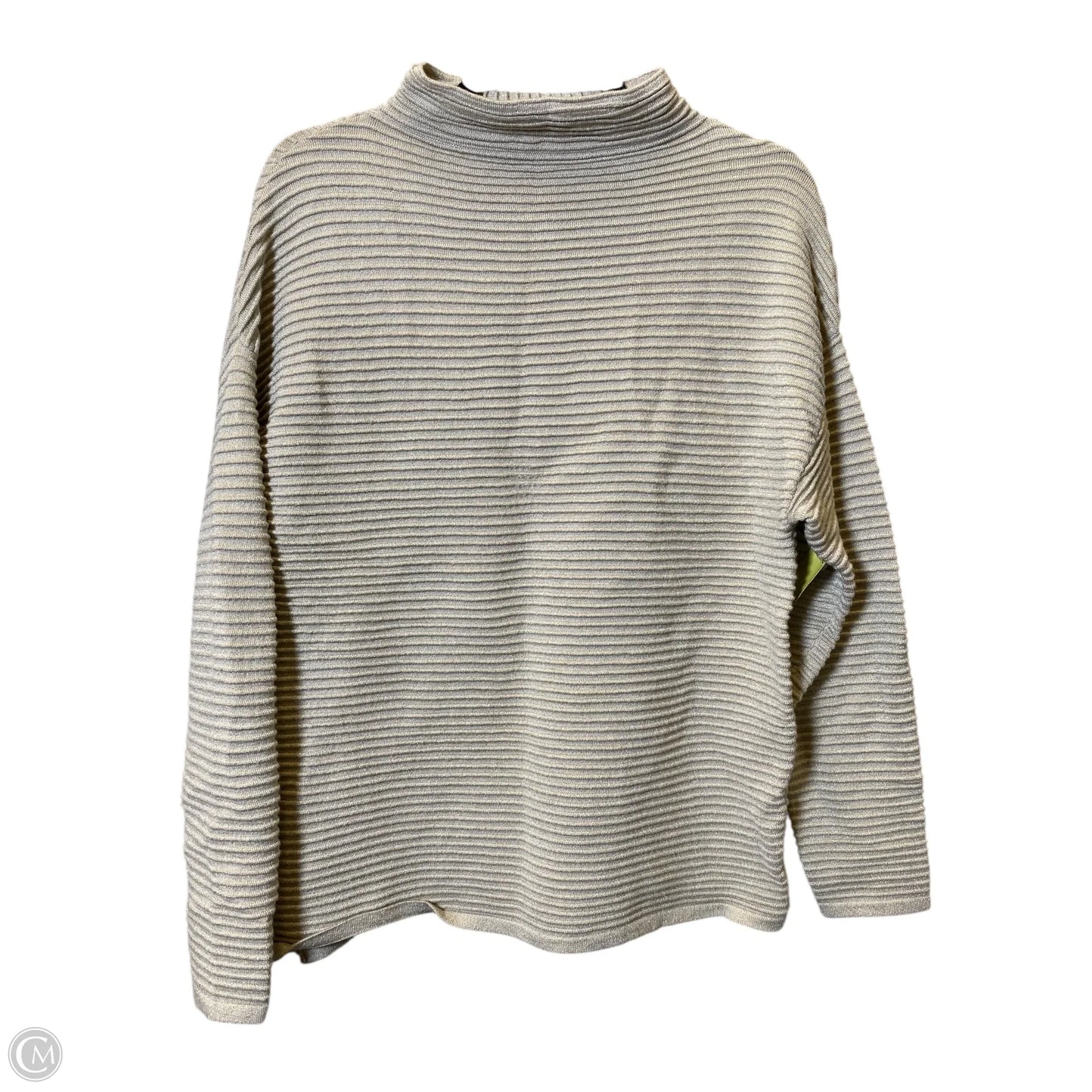 Sweater By Tahari In Tan, Size: M