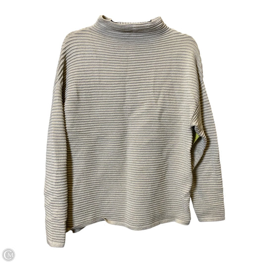 Sweater By Tahari In Tan, Size: M