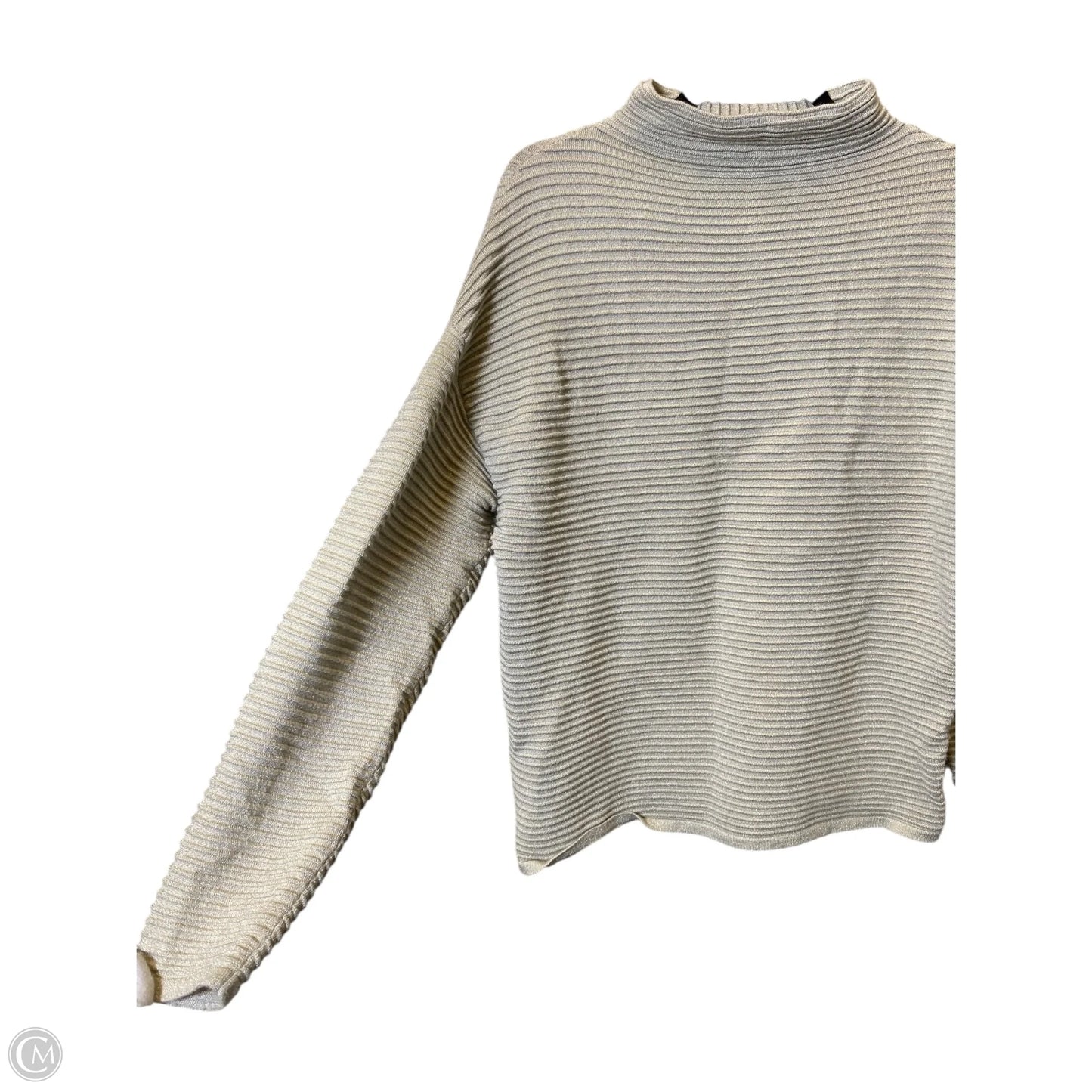 Sweater By Tahari In Tan, Size: M