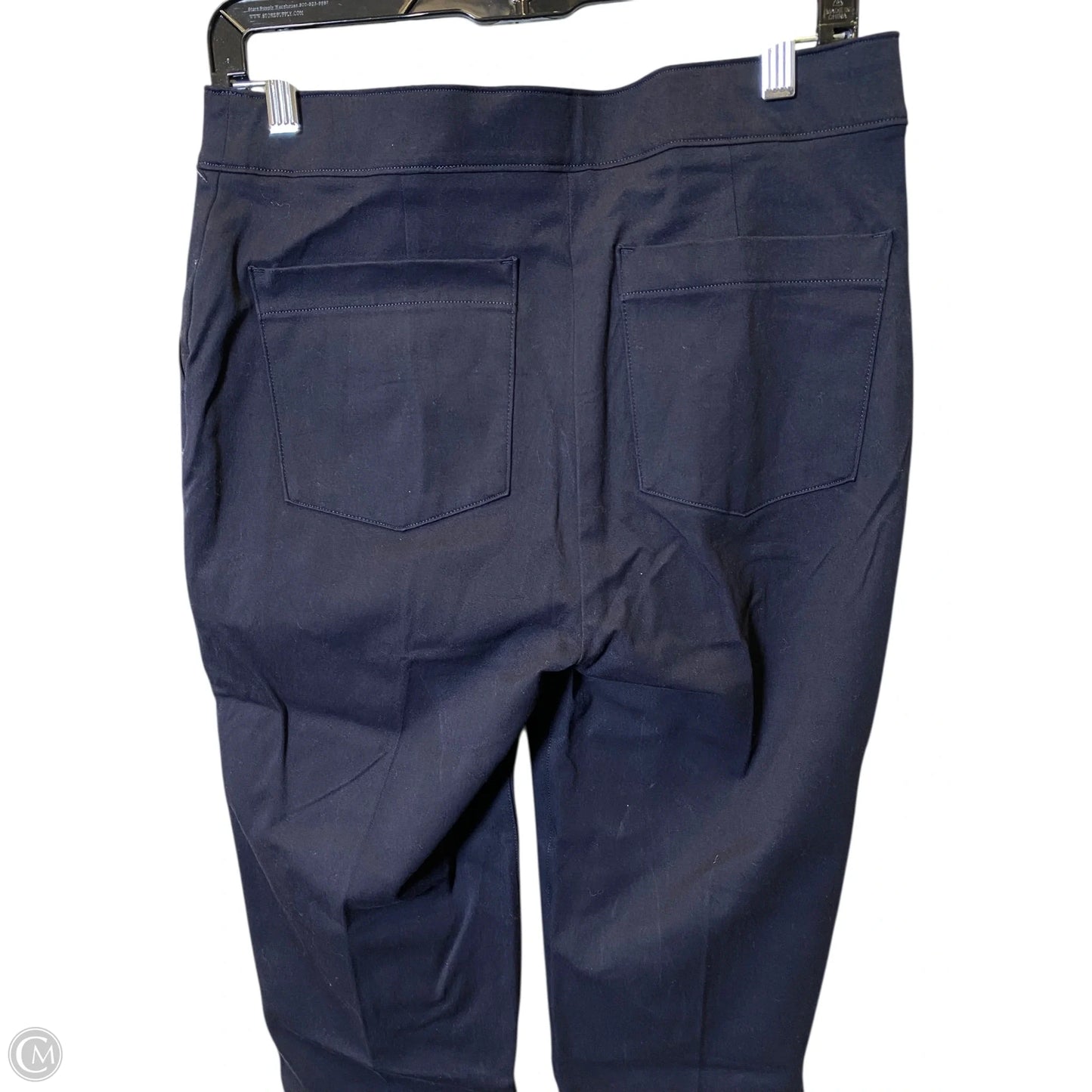 Pants Cropped By Spanx In Navy, Size: M