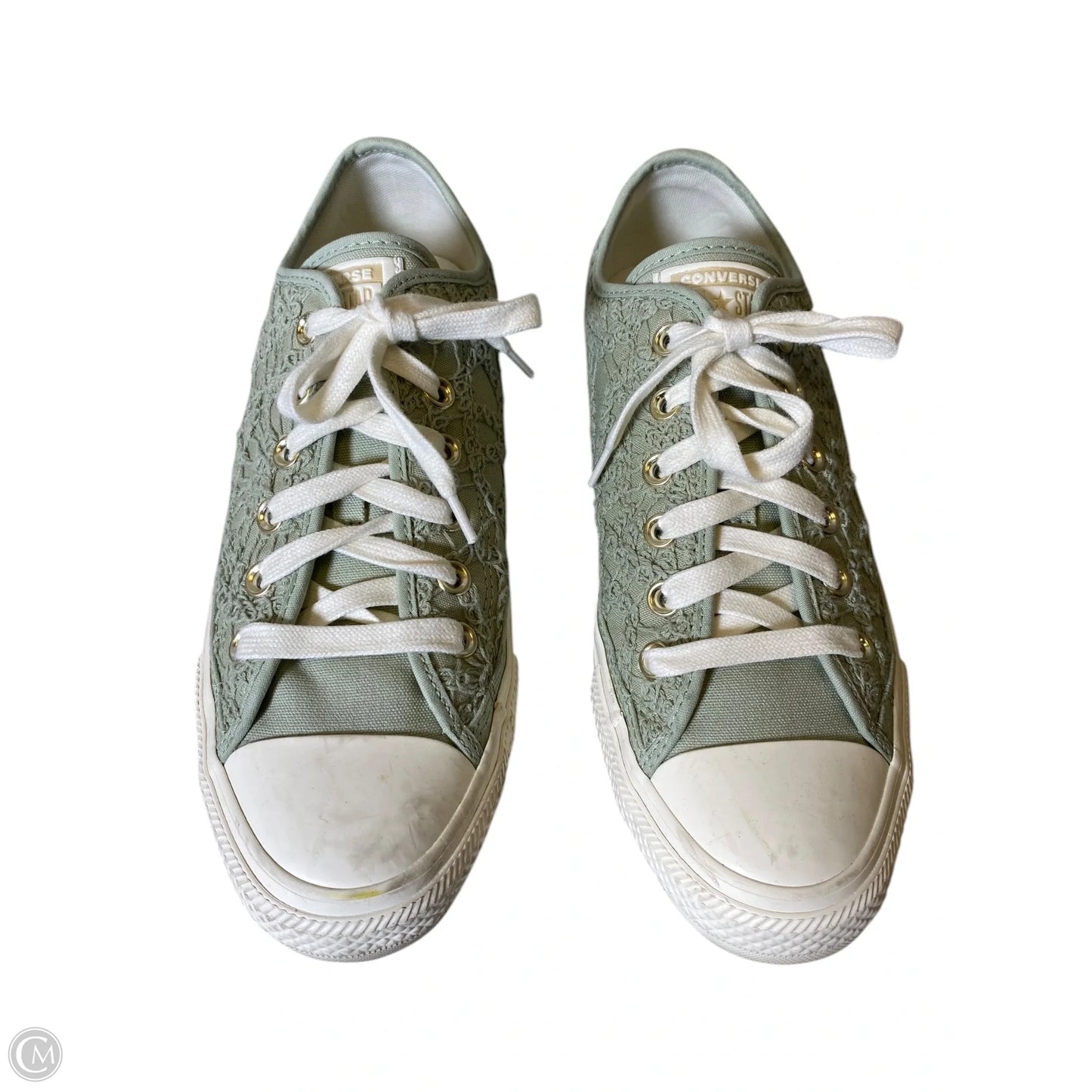 Shoes Athletic By Converse In Green, Size: 9.5