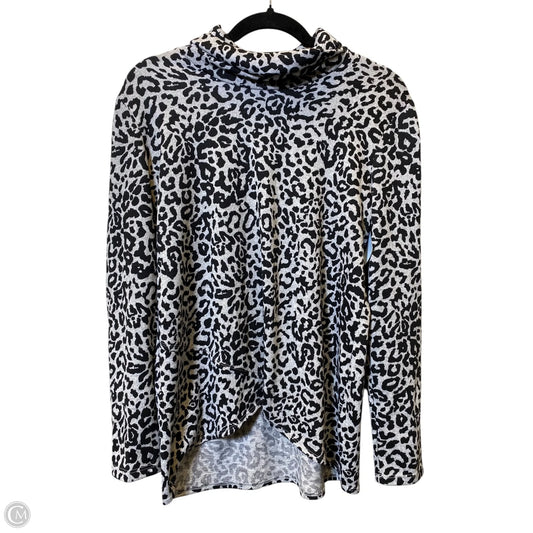 Sweater By Jones New York In Animal Print, Size: M