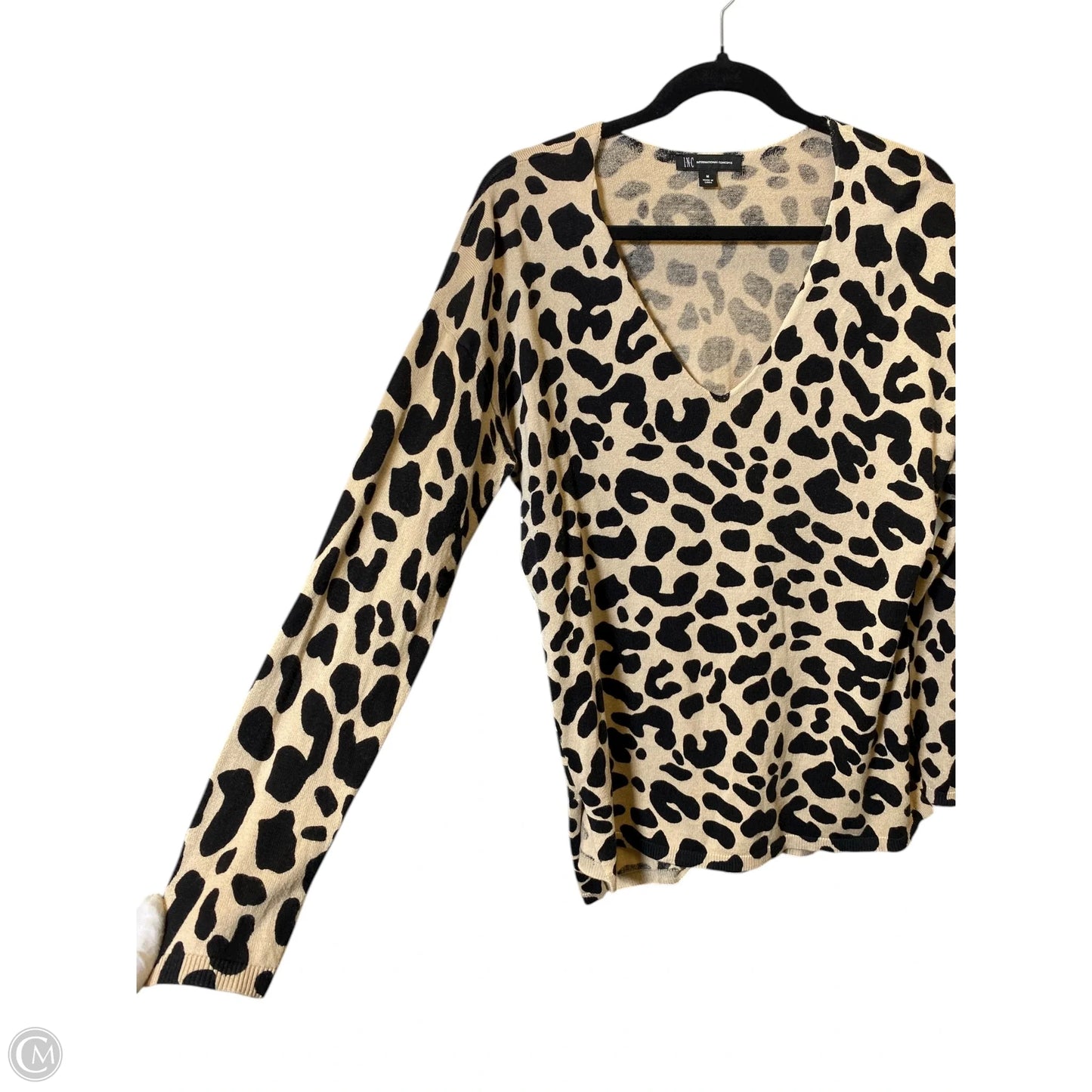Sweater By Inc In Animal Print, Size: M