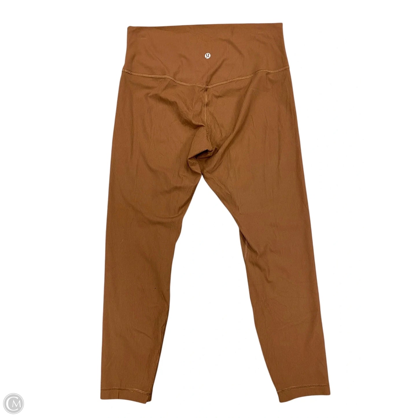Athletic Leggings By Lululemon In Brown, Size: 10
