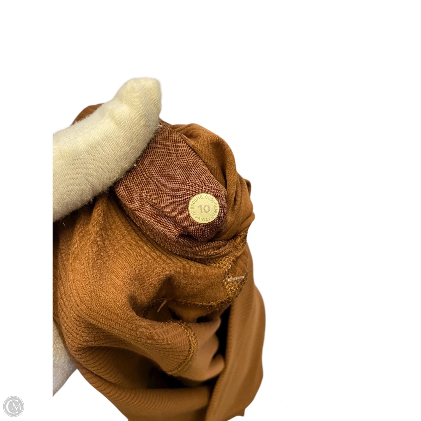 Athletic Leggings By Lululemon In Brown, Size: 10