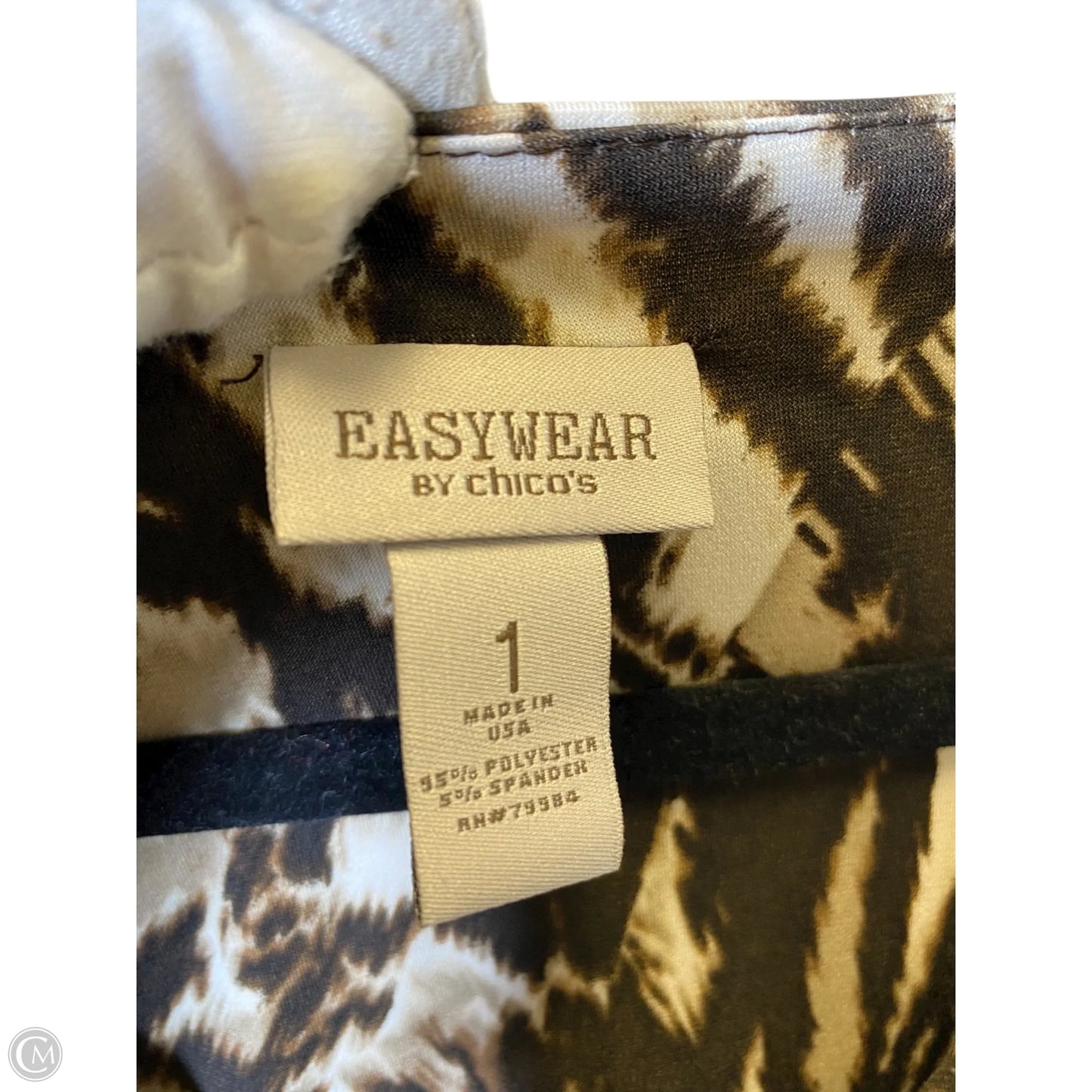 Dress Casual Maxi By Chicos In Brown, Size: M