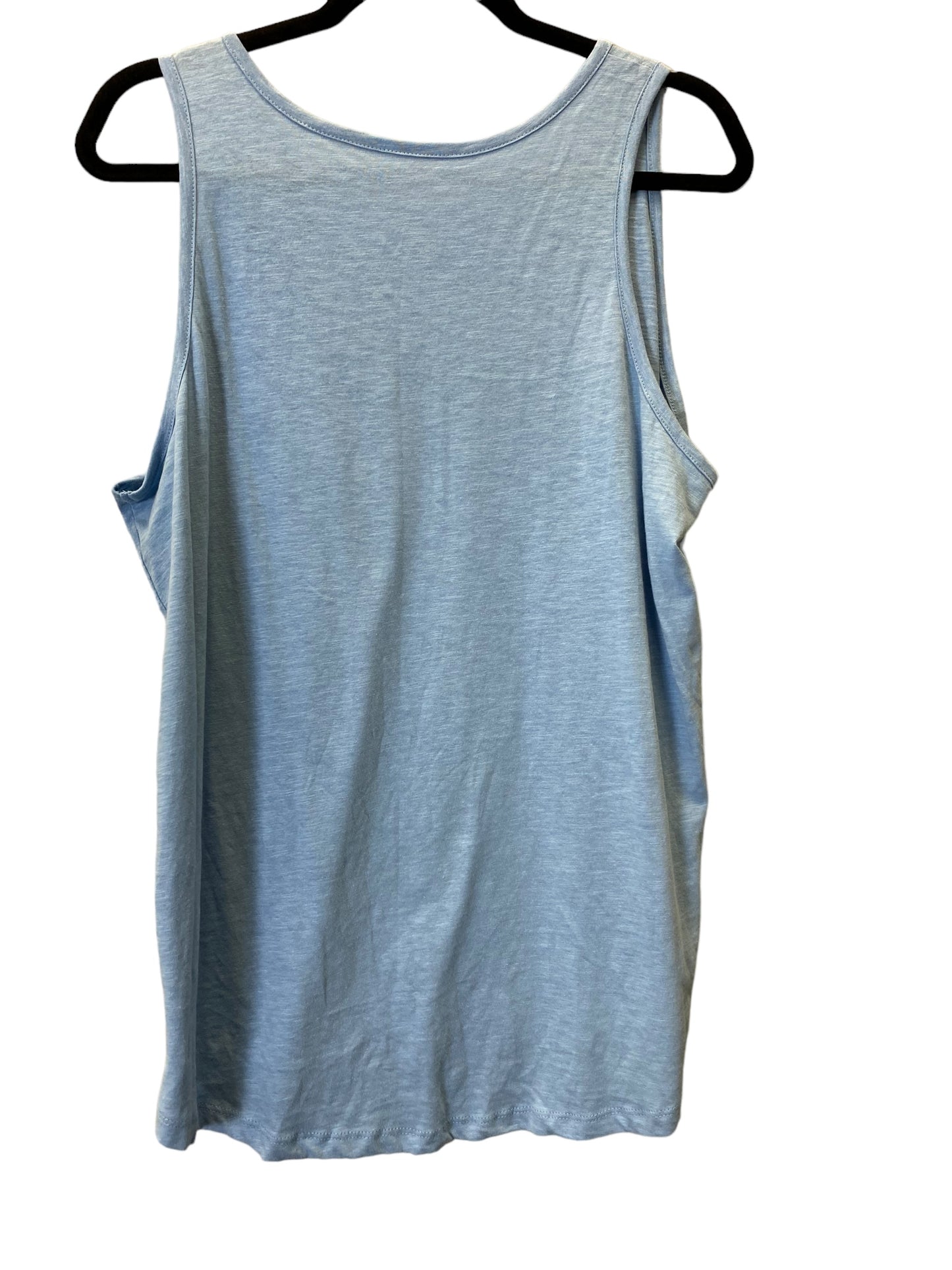 Blue Top Sleeveless Sonoma, Size L