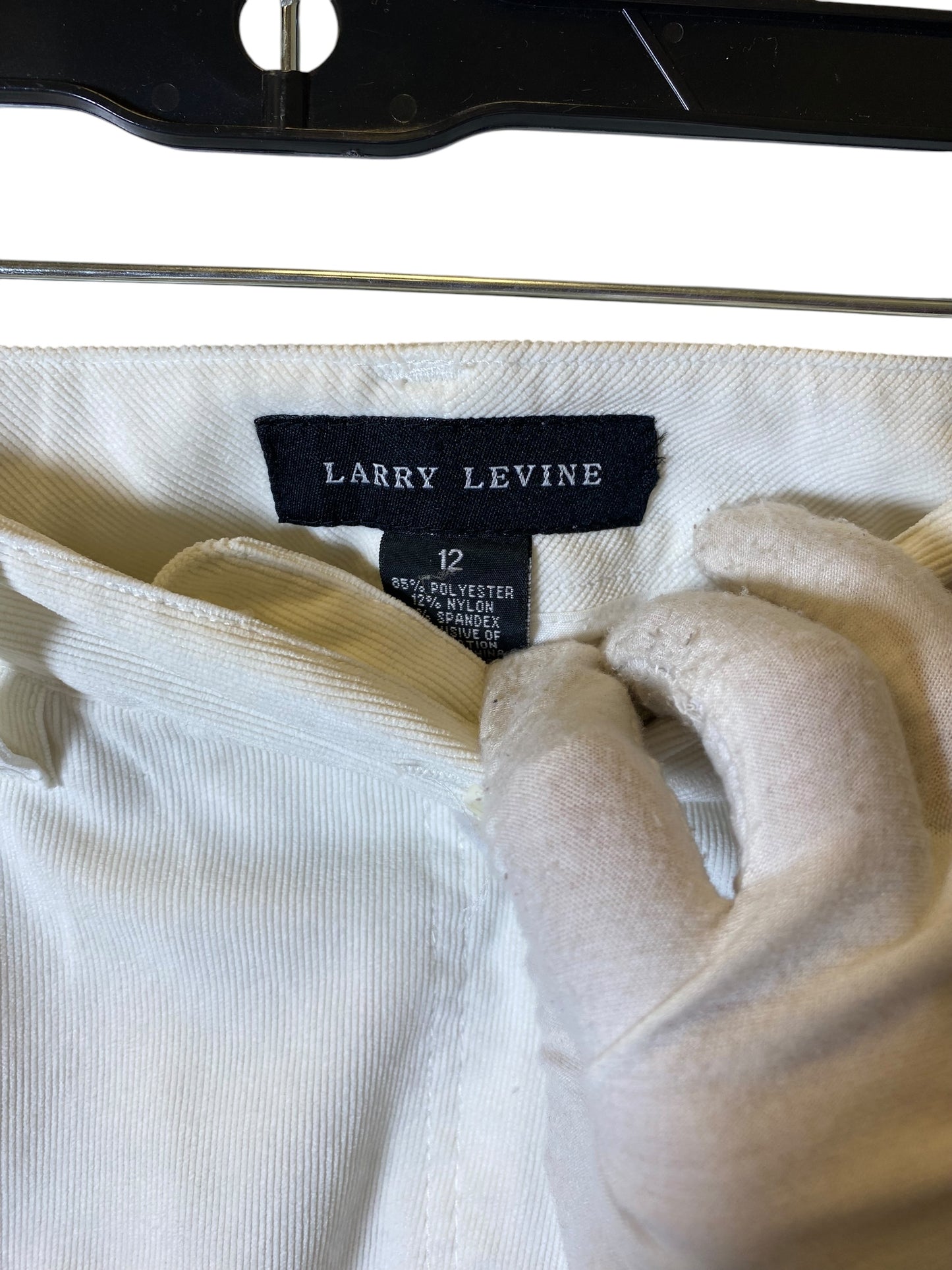 Pants Dress By Larry Levine In White, Size: 12