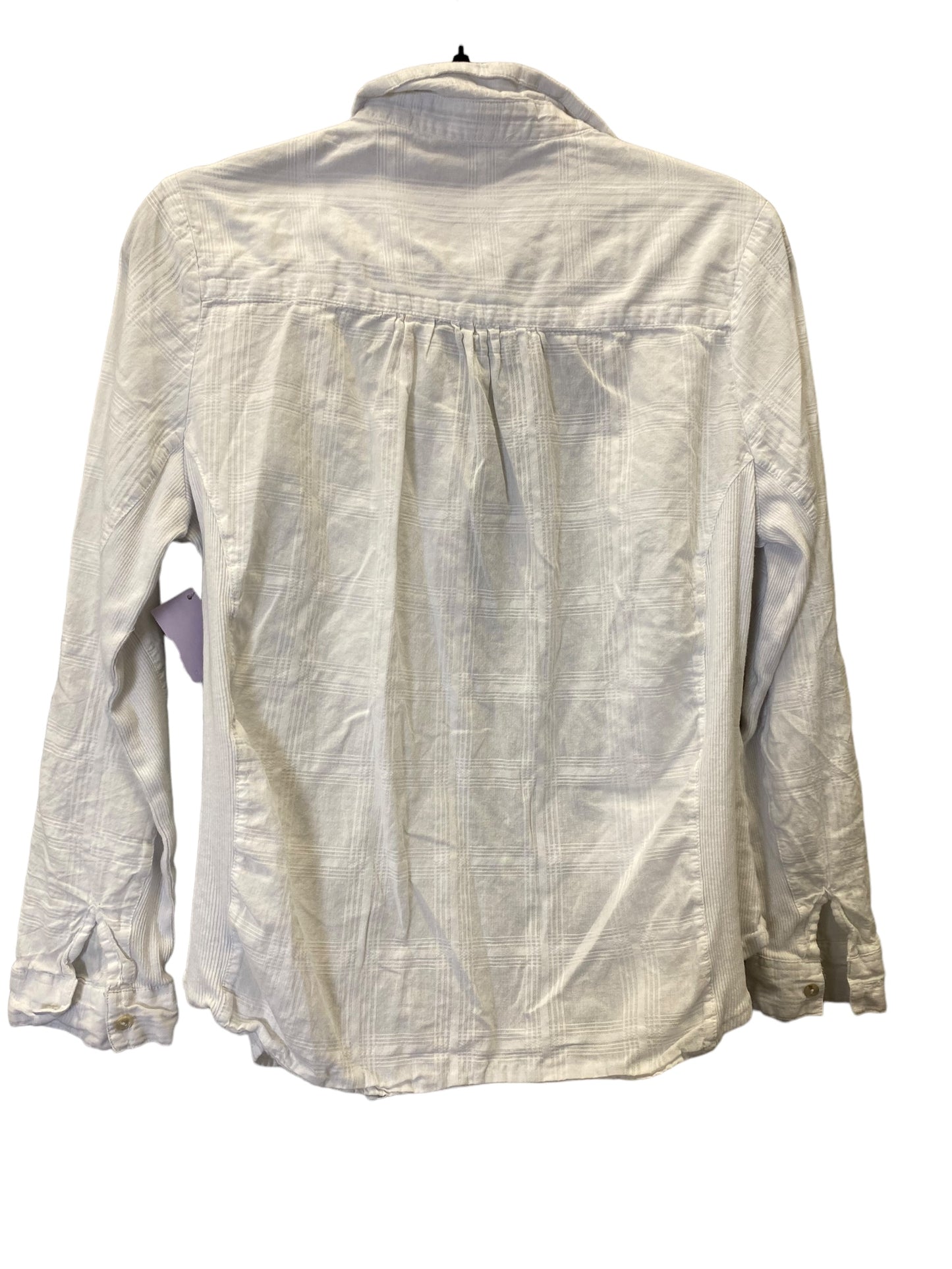 White Blouse Long Sleeve Eden & Olivia, Size L