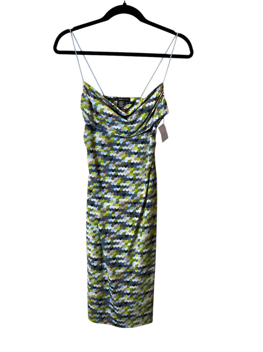 Dress Casual Midi By Bcbgmaxazria In Multi-colored, Size: S