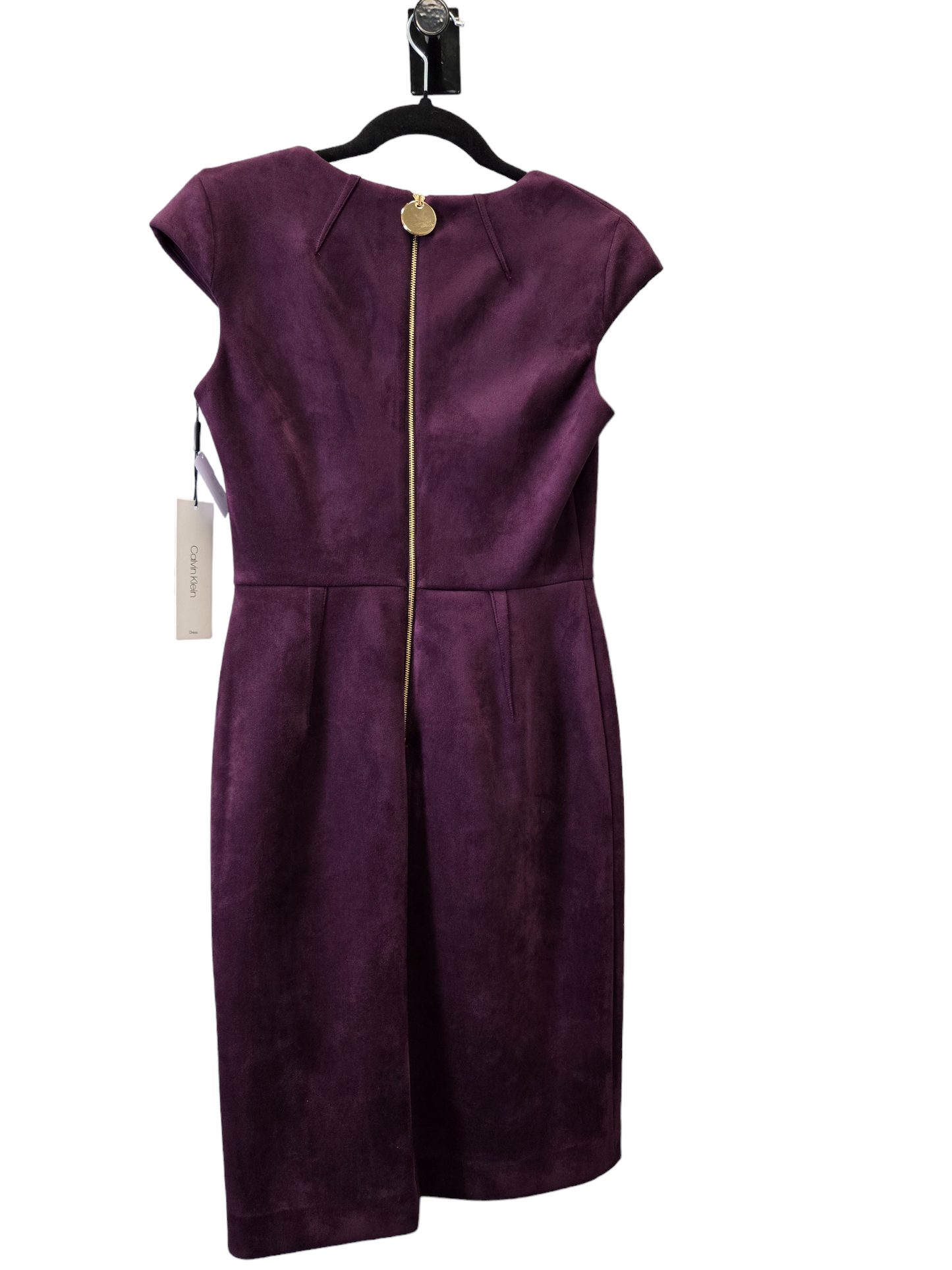 Purple Dress Work Calvin Klein, Size S