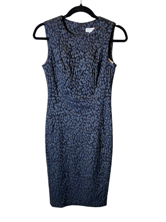 Dress Work By Calvin Klein In Snakeskin Print, Size: Xs