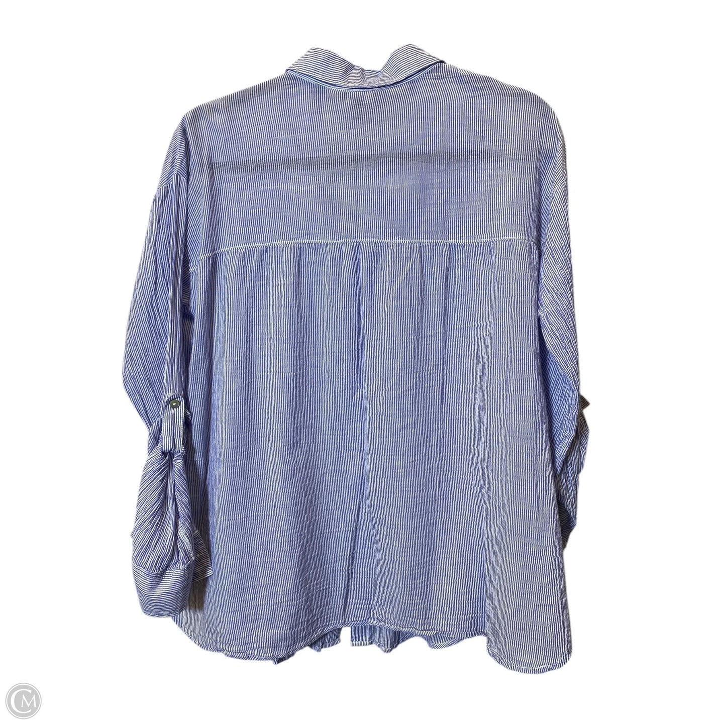Top Long Sleeve By Express In Purple, Size: M