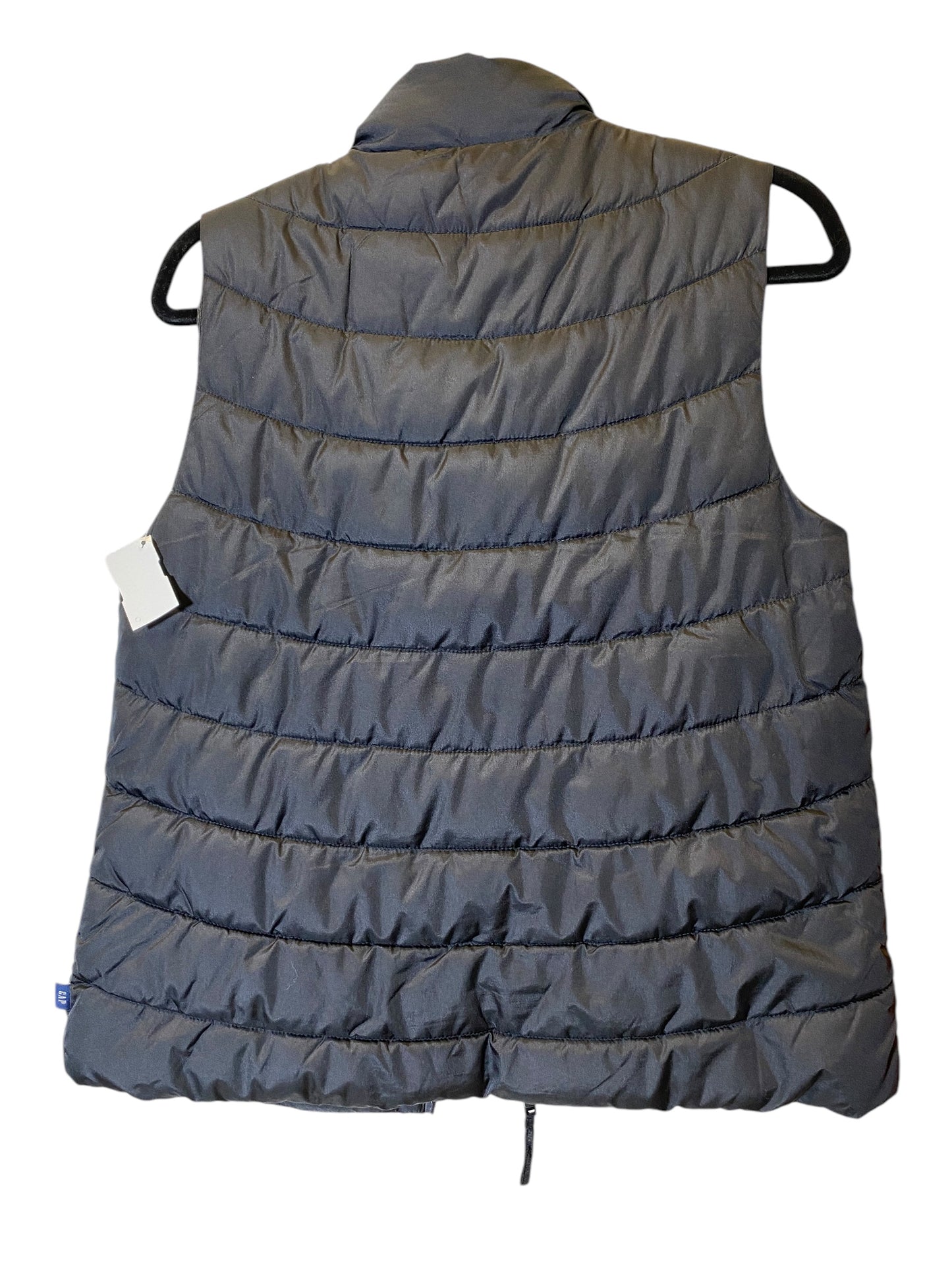 Vest Puffer & Quilted By Gap In Black, Size: M