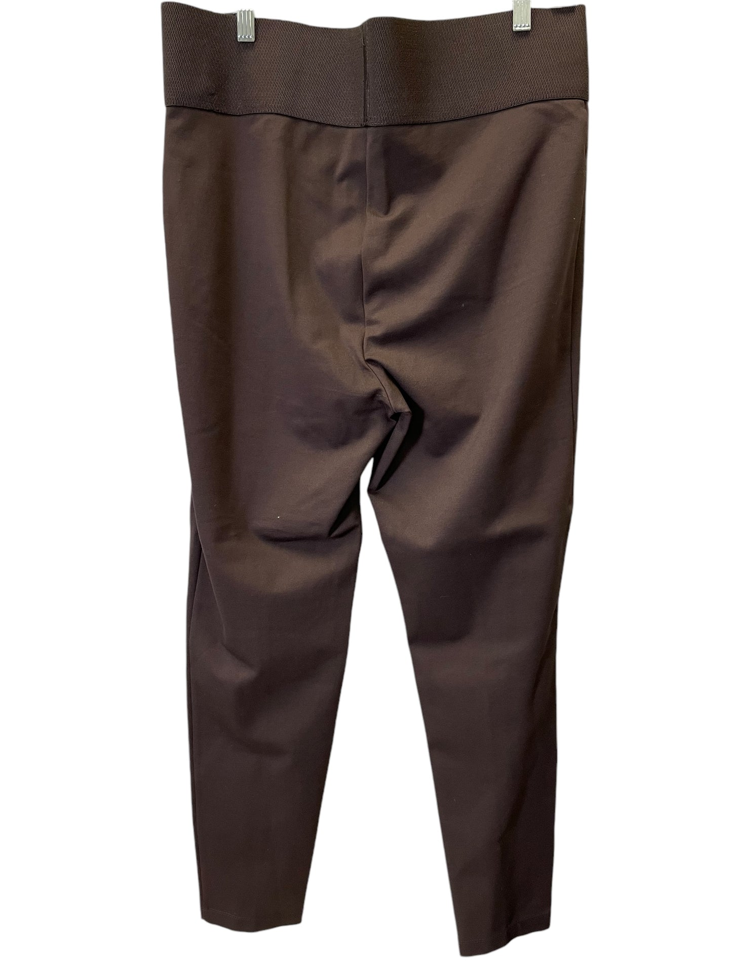 Pants Leggings By Nygard Peter In Brown, Size: 16