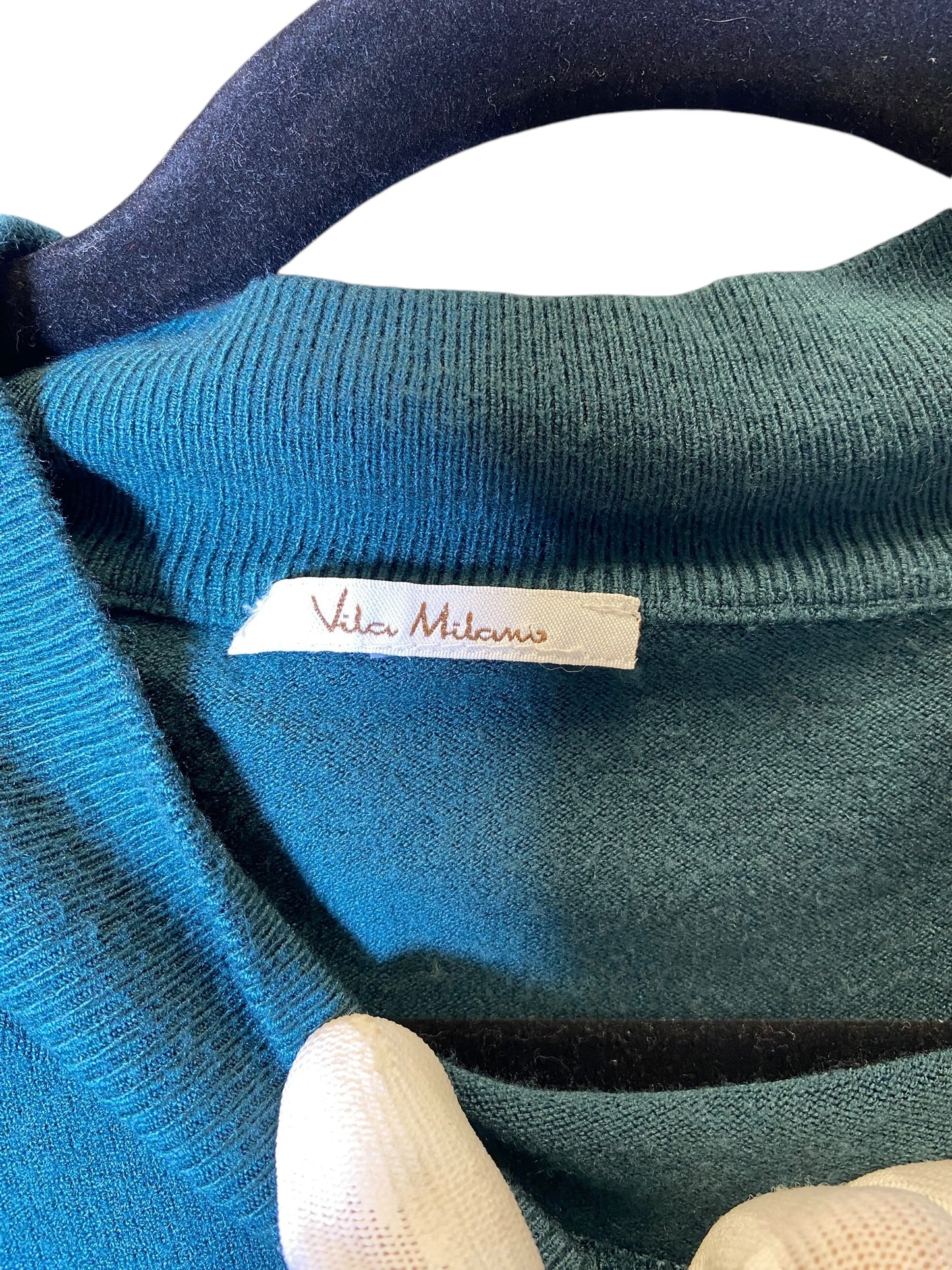 Sweater By Vila Milano In Green, Size: M