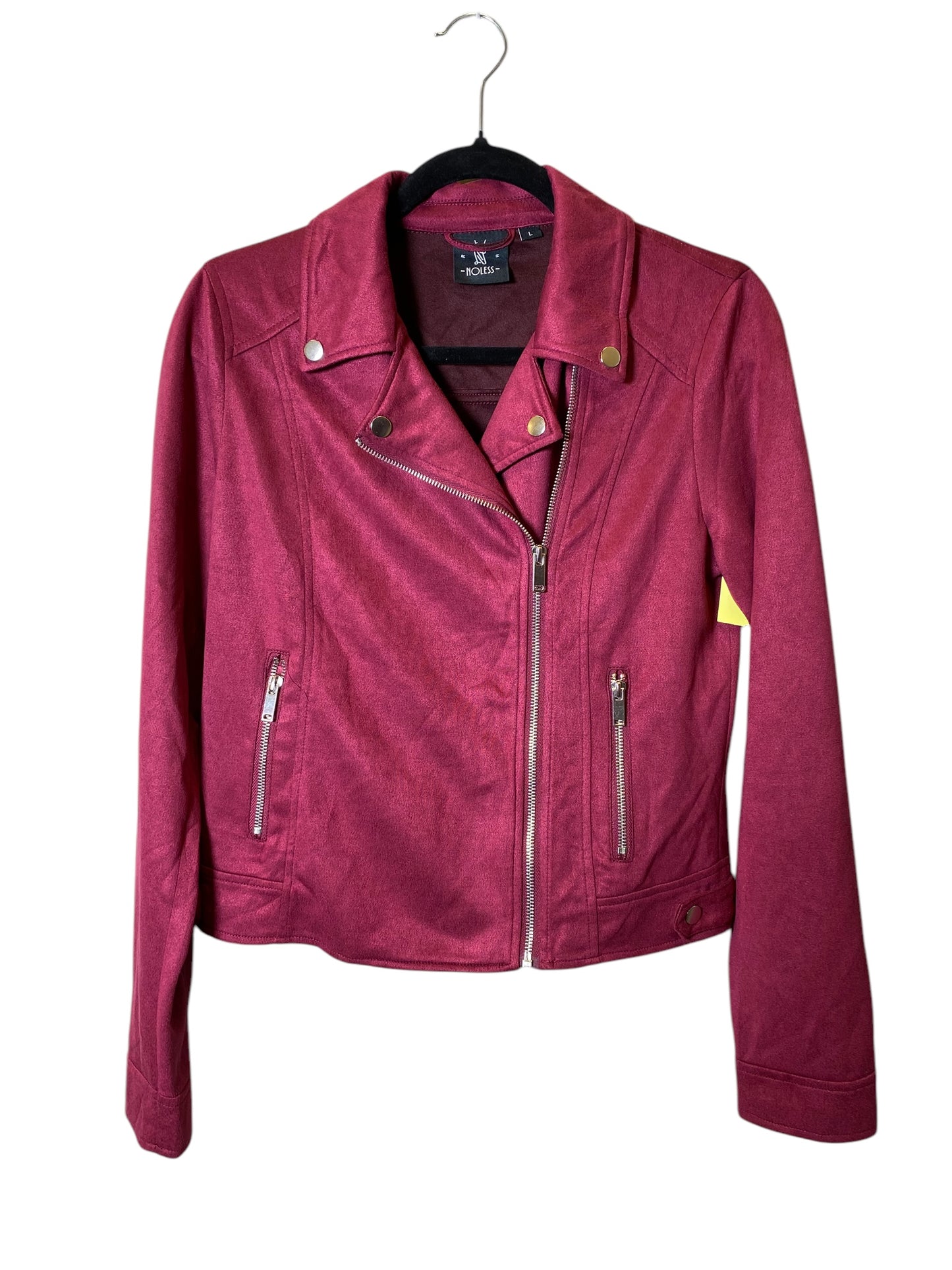 Jacket Other By Clothes Mentor In Red, Size: L