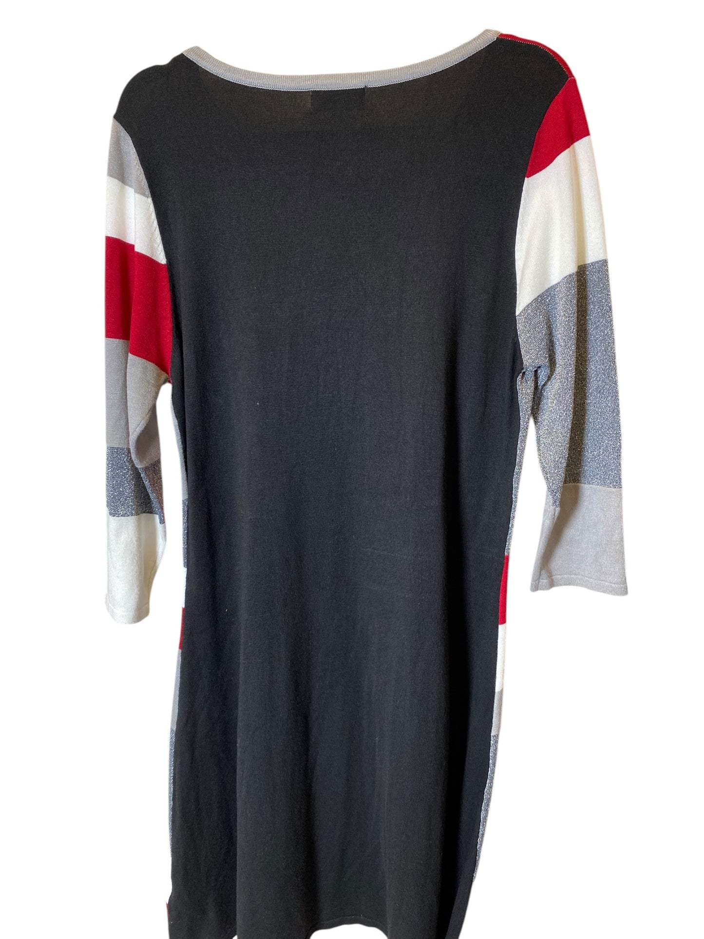 Dress Sweater By Carol Rose In Multi-colored, Size: Xl