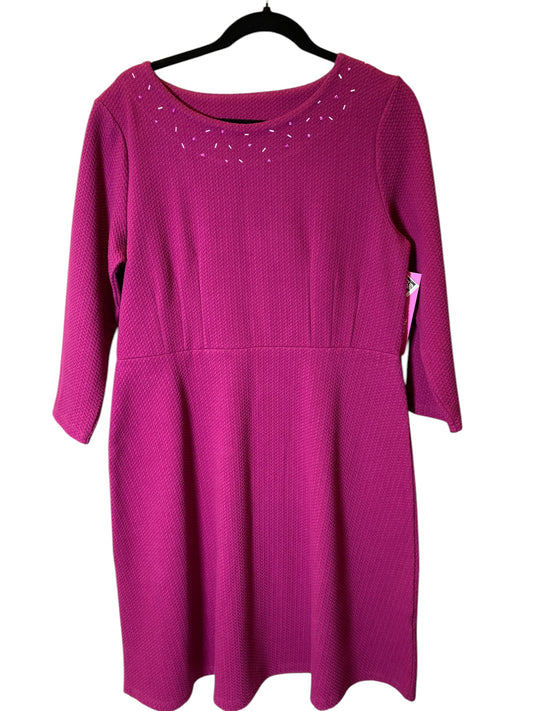 Dress Sweater By Joules In Pink, Size: L